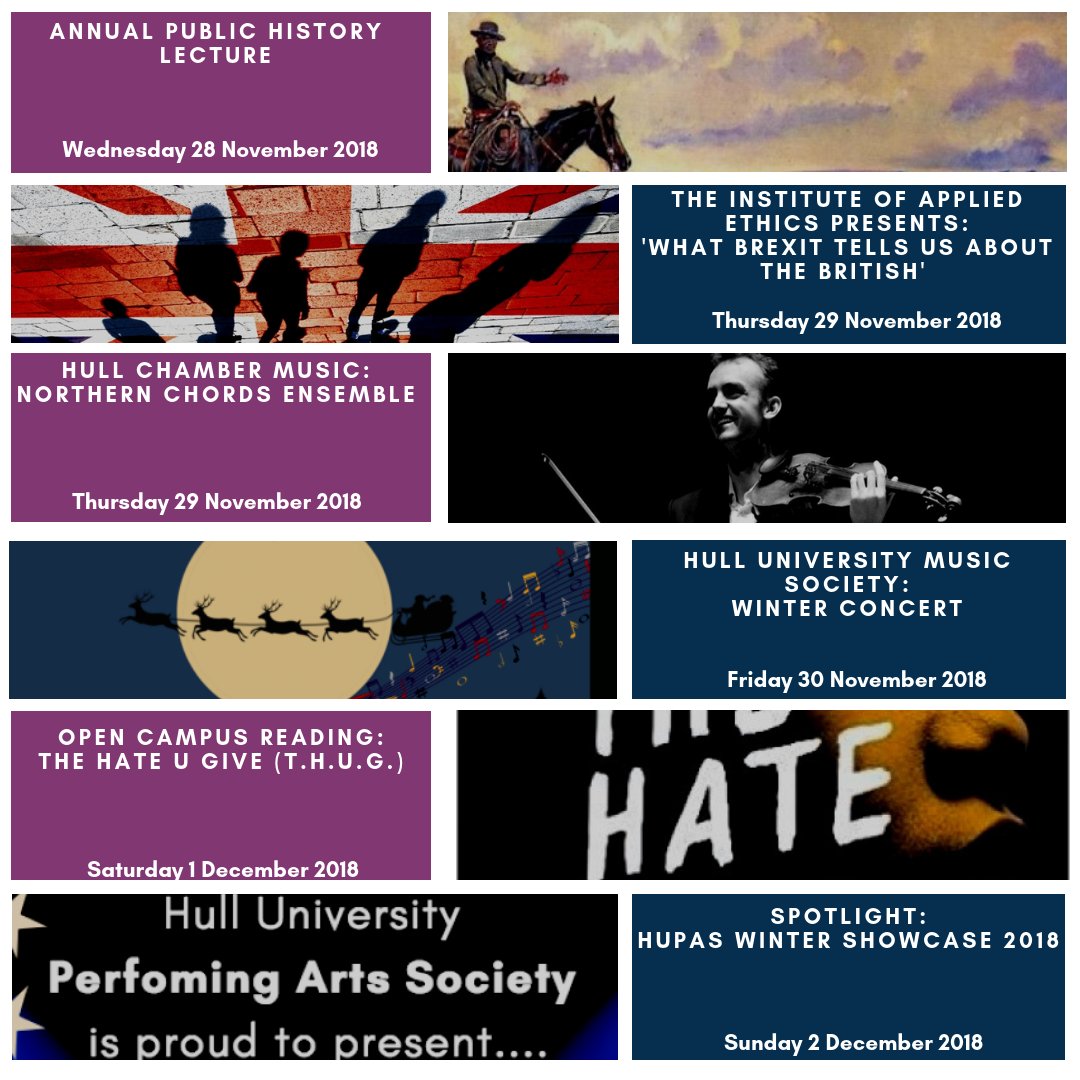 There's so much happening this week <a href="/UniOfHull/">University of Hull</a>!
Head to culturenet.co.uk for more info.