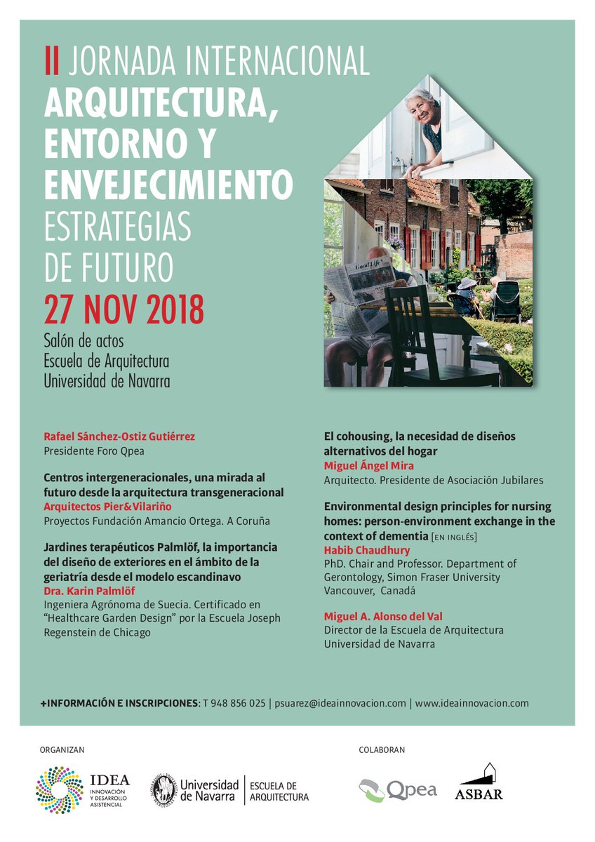 COAVNavarra's tweet photo. ¡Recuerda! ¡Cita para mañana en la @etsaunav! #RedesCOAs @cscae @coavnss @COAVN_Alava @COAVNbiz https://t.co/g29IoMPUfx