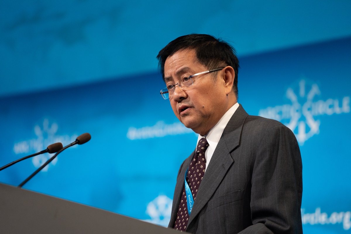 arcticcircleorg's tweet photo. "The Belt and Road Initiative originates from China, but it belongs to the world"
- H.E. Gao Feng, Special Representative for Arctic Affairs, People’s
Republic of China at #ACA2018.
Asia's Involvement in the Arctic will soon be discussed further in #Korea:
https://t.co/9HMZ8WpAkZ https://t.co/lVxJYTEdiD