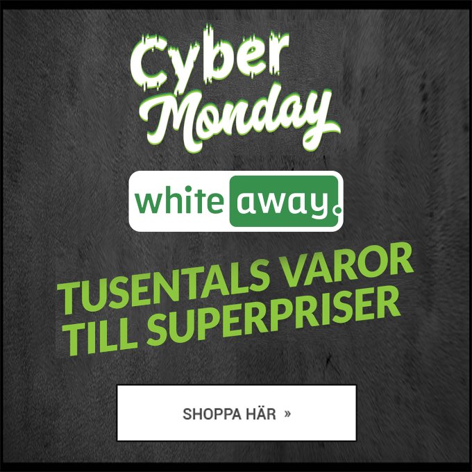 Cyber Monday på Smartster - Se de bästa Cyber Monday erbjudanden från 70+ butiker allt på ett ställe!  - mailchi.mp/smartster/cybe…