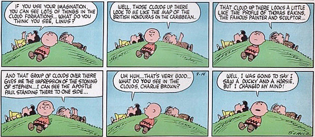 MarshallJulius's tweet photo. To celebrate the 96th anniversary of Charles M. Schulz's auspicious birth, here's what I believe was his personal favourite Peanuts strip. Really though, they're all wonderful, and we owe him big time. https://t.co/354xtTKPUC