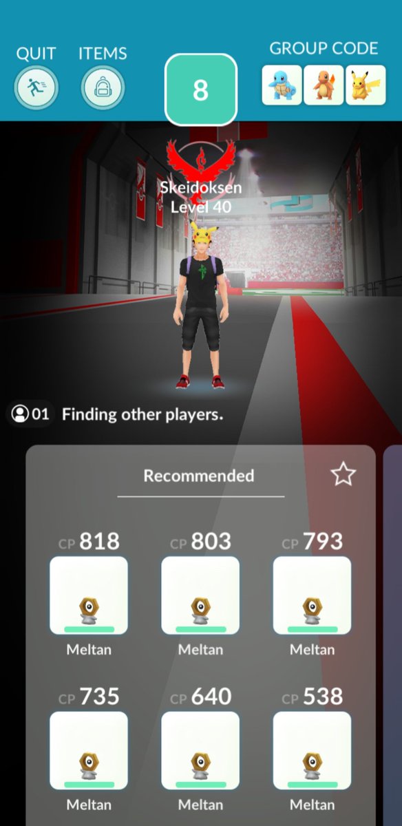 PokeNorge's tweet image. Mareep #funraid with just #Meltan needed only 2 to take it down😁 #PokemonGO