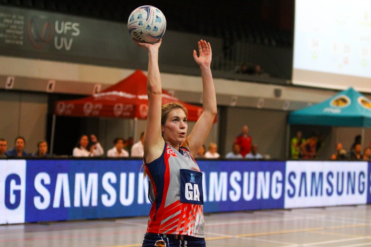 UFSweb's tweet photo. #KovsieNetball player, Lefébre Rademan, has been chosen to represent a South African President’s XII team this week in the Diamond Challenge in Polokwane, featuring five other teams – the Proteas, Namibia, Botswana, Zimbabwe, and Zambia.

#ProudlyKovsies https://t.co/4Io8zwNjhX