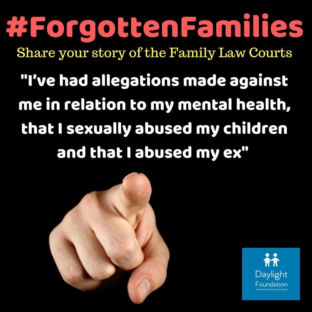 theDaylightF's tweet photo. #ForgottenFamilies "I spent almost the last three years in the #FamilyLaw Court system and attended six times. I left a domestically abusive relationship that included physical, psychological and financial abuse." -> https://t.co/YBmbQ4XDwk https://t.co/7Xfw5B1Vu2