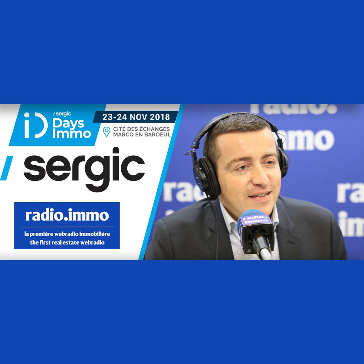 radioimmo's tweet photo. [#Daysimmo] "Pourquoi @SERGIC_IMMO est-il venu aussi tôt pour soutenir BIEN ICI ? C'est aussi dans cette idée qu'il fallait créer l'immobilier de demain". 
@DavBenbass Directeur Général de @bienici sur #radioimmo https://t.co/DAwfpgAo08 https://t.co/0GuTtRuFtQ