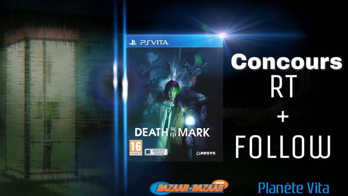 PlaneteVITA's tweet photo. #Concours 🎁 RT + Follow @PlaneteVITA &amp; @BazaarbazaarCom pour tenter de gagner l'un des 2 jeux Death Mark #PSVita édition physique Euro PAL !

Plus d'infos et chances supplémentaires :
➡️https://t.co/ONHHhM3lDt

TAS le 9/12 à 21h00 👻 https://t.co/AOw7ua92ns