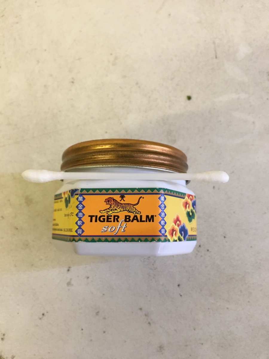 MatildaSissy's tweet photo. Q tip and tiger balm for application in my sissy hole before collecting more nettles https://t.co/3bhLzPDG6t
