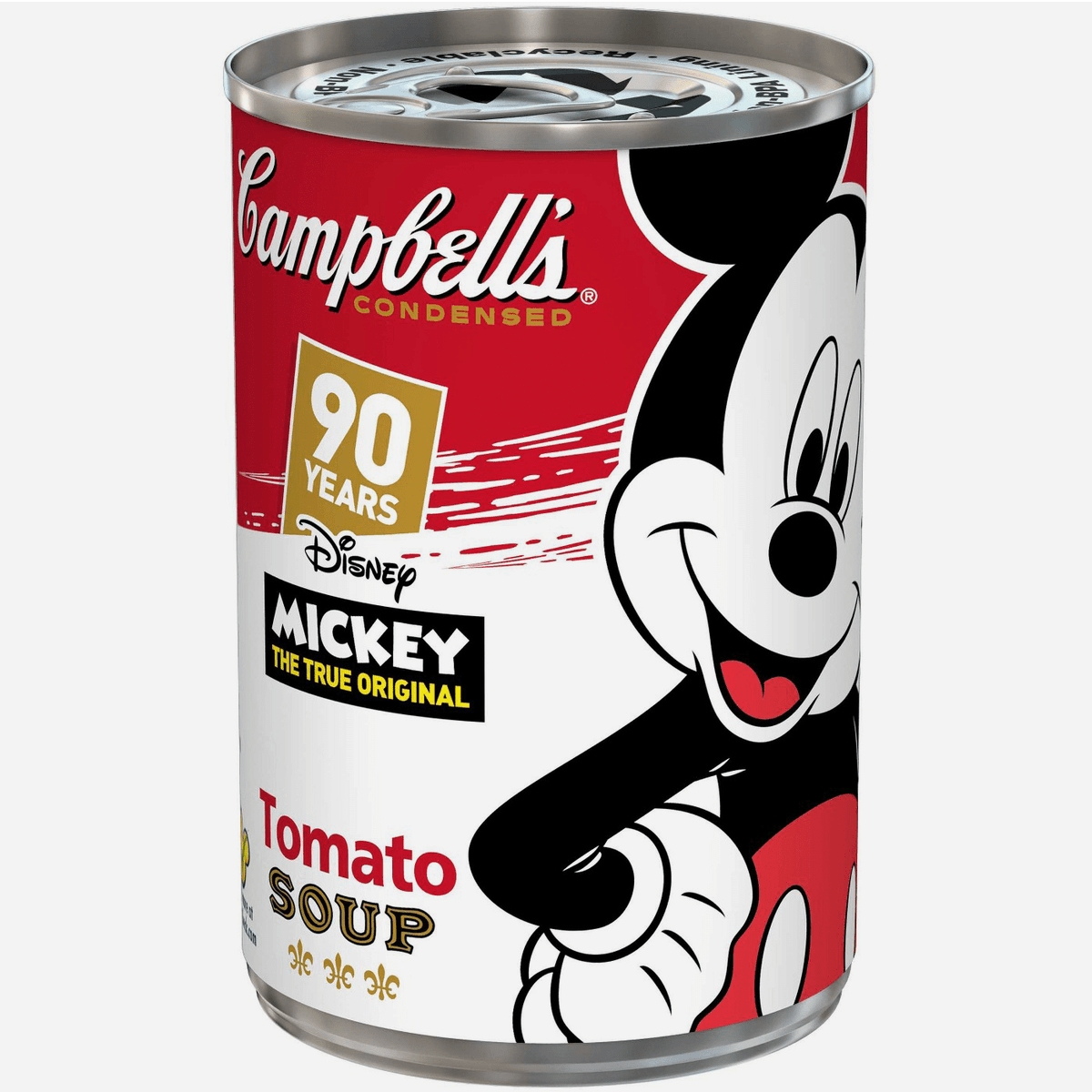lacriaturacreat's tweet photo. Campbell rediseña sus icónicas latas de sopa para celebrar el 90 aniversario de Mickey Mouse >>> https://t.co/jHSJOLqr5R https://t.co/x1sg0OcsiY