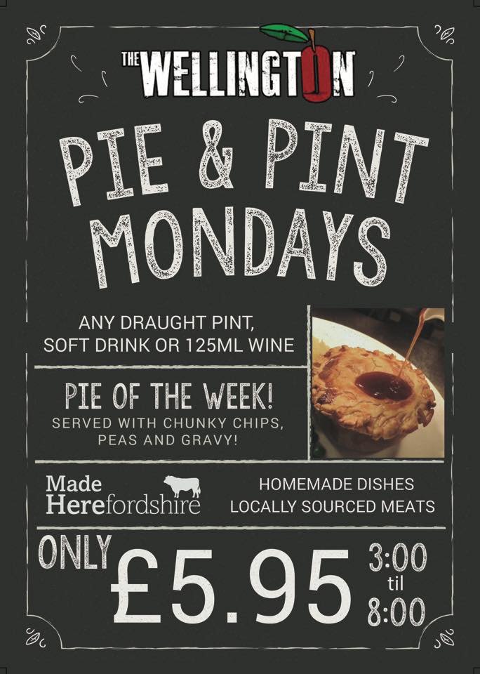 TheWellyHFD's tweet photo. Fancy a 🥧 &amp; a🍺 
Come and try ours for just £5.95!
#supportlocal #pie #pint https://t.co/WFwqSdEvzF