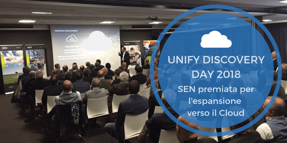 sensrl's tweet photo. SEN ha partecipato alla Conference Partner Unify 2018 a Bologna lo scorso 15 novembre ed è stata premiata per aver contribuito all'introduzione della nuova soluzione OpenScape Cloud sul mercato italiano.
#unifydd18it #openscapecloud #scaletothecloud
https://t.co/qL2rphQhSd https://t.co/1Gsi9vSXGj