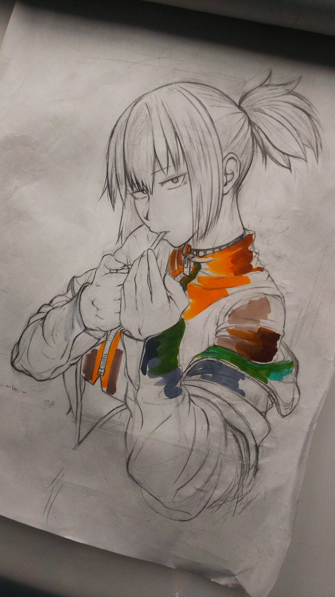 イラストの下書きと個人的に活躍したmvpコピックの紹介です 絵描きさんと繋 忽雫 みる Kutsuda Miru Skeb募集中のイラスト