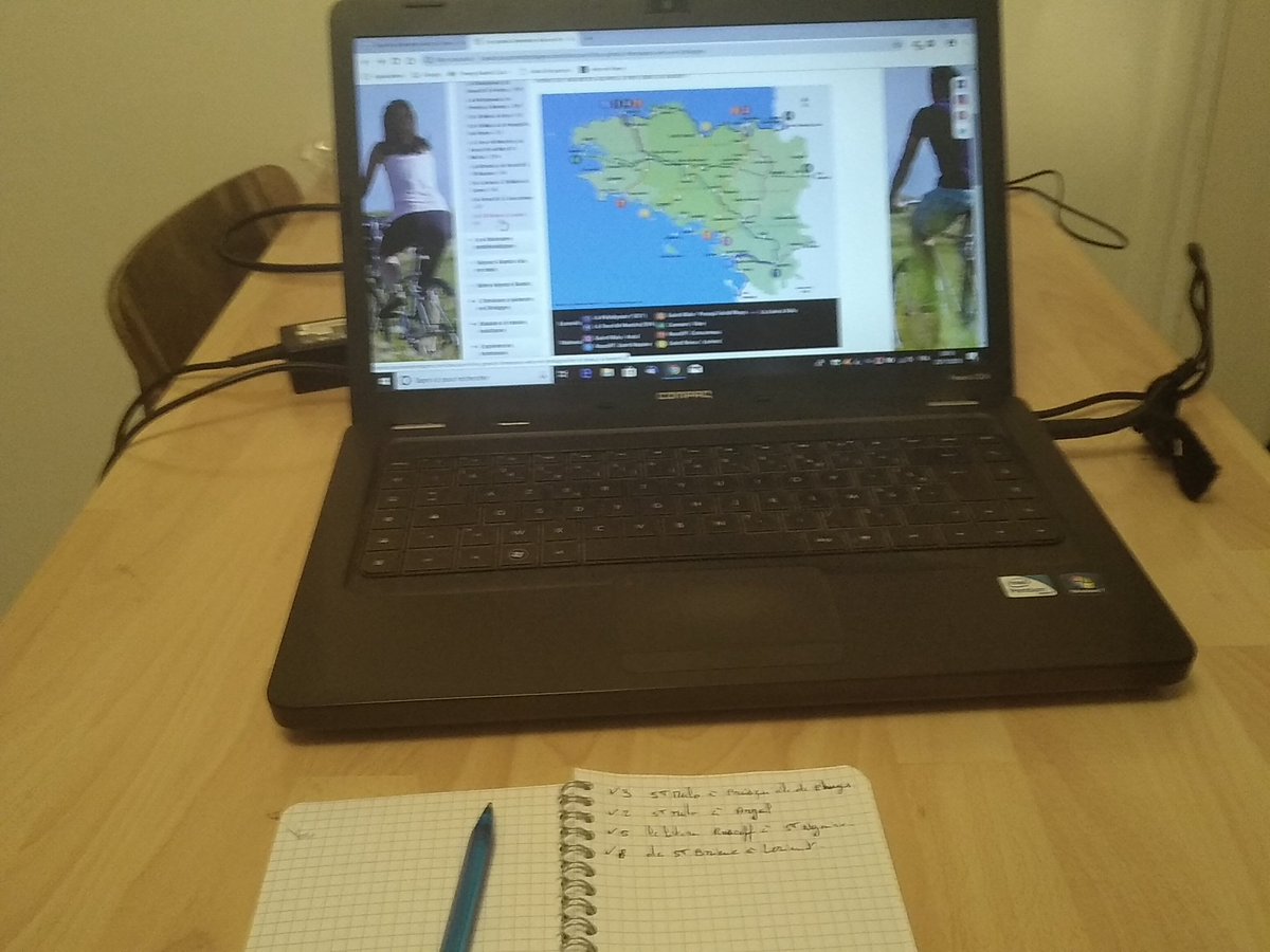 PartirV's tweet image. Préparation du futur itinéraire le tour du Morbihan 
#MagnifiqueBretagne #morbihan #cyclotourisme #roadTrip