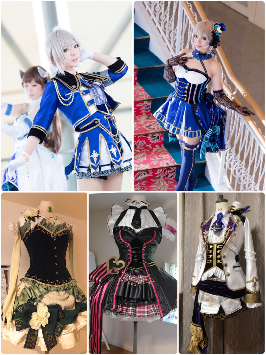 よ た בטוויטר そういえば作ったデレステssr衣装 やっと五着になった ほぼクール もっと色々作りたい