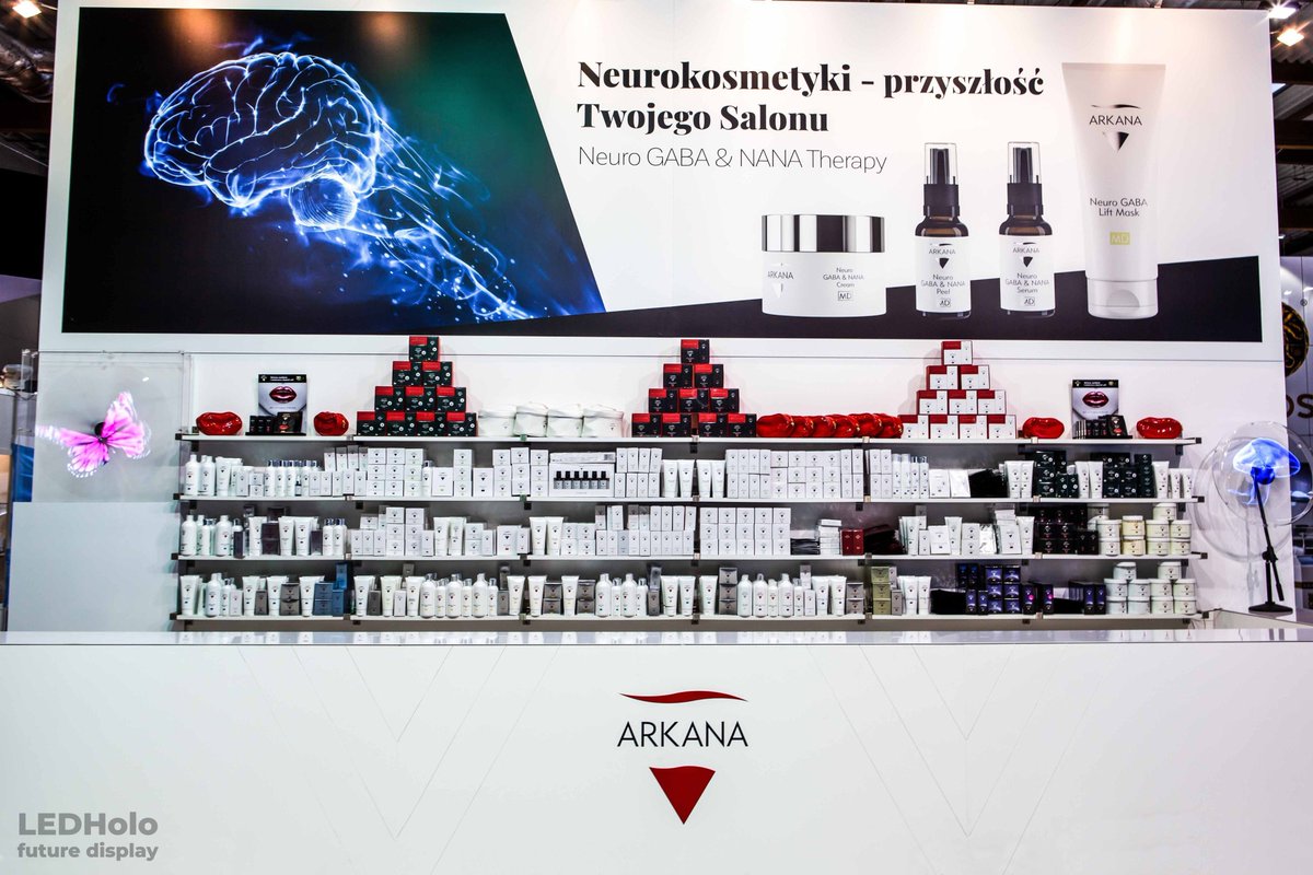 ledholo's tweet photo. #LEDHolo team on 17-18 Nov 2018, had pleasure to be at the #exhibition stand one of the main sponsor’s of the 38 International LNE Cosmetic Congress &Fair in Cracow- #Arkana Cosmetics.
The work turned out to be a pleasure thanks to the great atmosphere with Arkana's team. https://t.co/52IK2Yolco