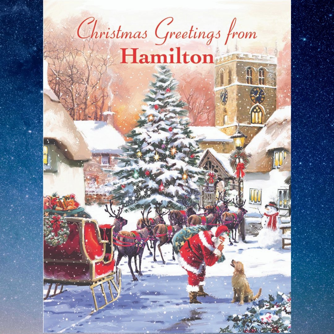 INKSPOT9's tweet photo. Let people know where you are sending your #ChrsitmasWishes from this year with our #personalised #ChrsitmasCards Available in Packs of 4 with envelopes. #NoelTatt #inkspotonline #christmas #Hamiltonourtown #Santa https://t.co/7zaqjUUAVN