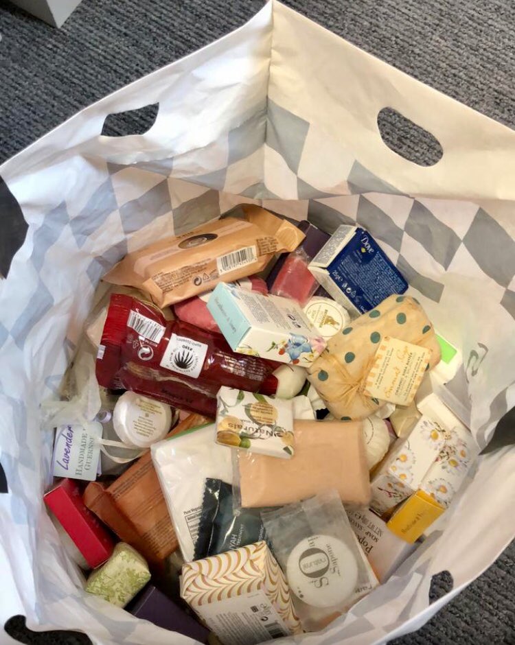 sarahjaneallen3's tweet photo. Soaps on the way! Thank you @PwC_CI #Guernsey staff and partners today for collecting dozens of soaps for girls hygiene kits: such a simple way to make a difference! #soapdrive #health #cleanliving @tumainifund https://t.co/EVgXEozheZ