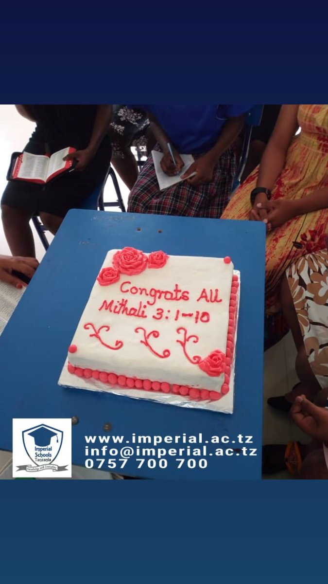 imperialschoolz's tweet photo. Under our guidance, they have attained this impressive milestone in life with great honor and integrity we shake hands and pray.. GLORY BE TO GOD.
Form IV Graduates / Religion Leaders
#ThisisIss https://t.co/vBZ6Gi9A5B