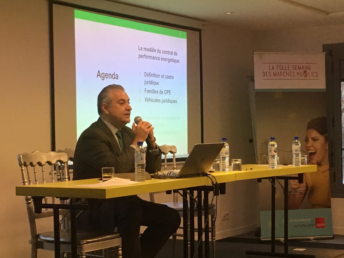 Pascaline_Gojin's tweet photo. Intervention de Maître Ortega @olivier_ortega sur Les clauses de performance
#FSMP18 @achatpublic_com @achatpublicinfo https://t.co/yBp5aOnD0i