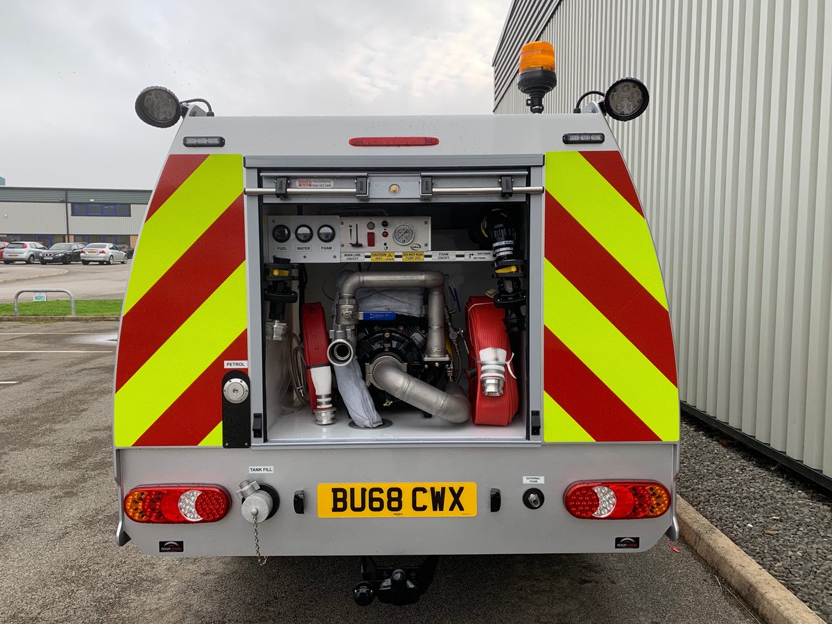 pickupsystems's tweet photo. CAA Cat 2 Fire Vehicle built on the @Isuzuuk D-Max Extra Cab for @Terberg_DTS_UK. The specification includes 700L water, 45L foam and a winch. Pickup Systems' vehicles are tailored for individual requirements and designed to meet demands of fire and rescue fleets.
#pickupsystems https://t.co/heVG7ie8on