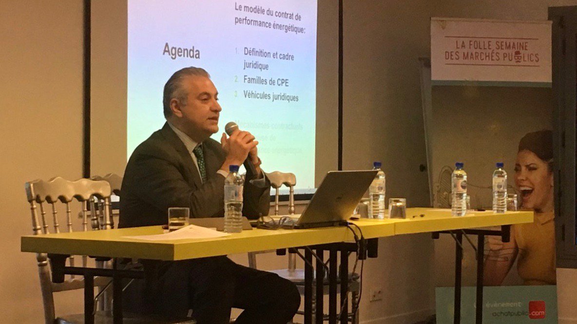 achatpublic_com's tweet photo. 🎙️Intervention de Maître @olivier_ortega, @LexCityavocats, sur les clauses de performance : Comment inciter le titulaire à faire toujours mieux
Quelles sont les clauses de fixation d’objectifs et de contrôle d’atteinte des objectifs ? (...) #MarchésPublics #FSMP18 https://t.co/CGbHU0k3dn