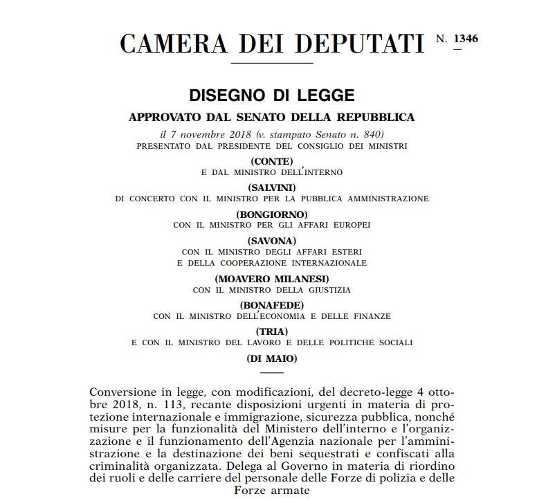Montecitorio's tweet photo. Cosa prevede il decreto - già approvato dal @SenatoStampa  - in materia di protezione internazionale, immigrazione e sicurezza pubblica, ora in Aula: https://t.co/EiLTNN1moM Diretta: https://t.co/1BClHBWEjO #DecretoSicurezza #OpenCamera https://t.co/9gbuj5qcj5