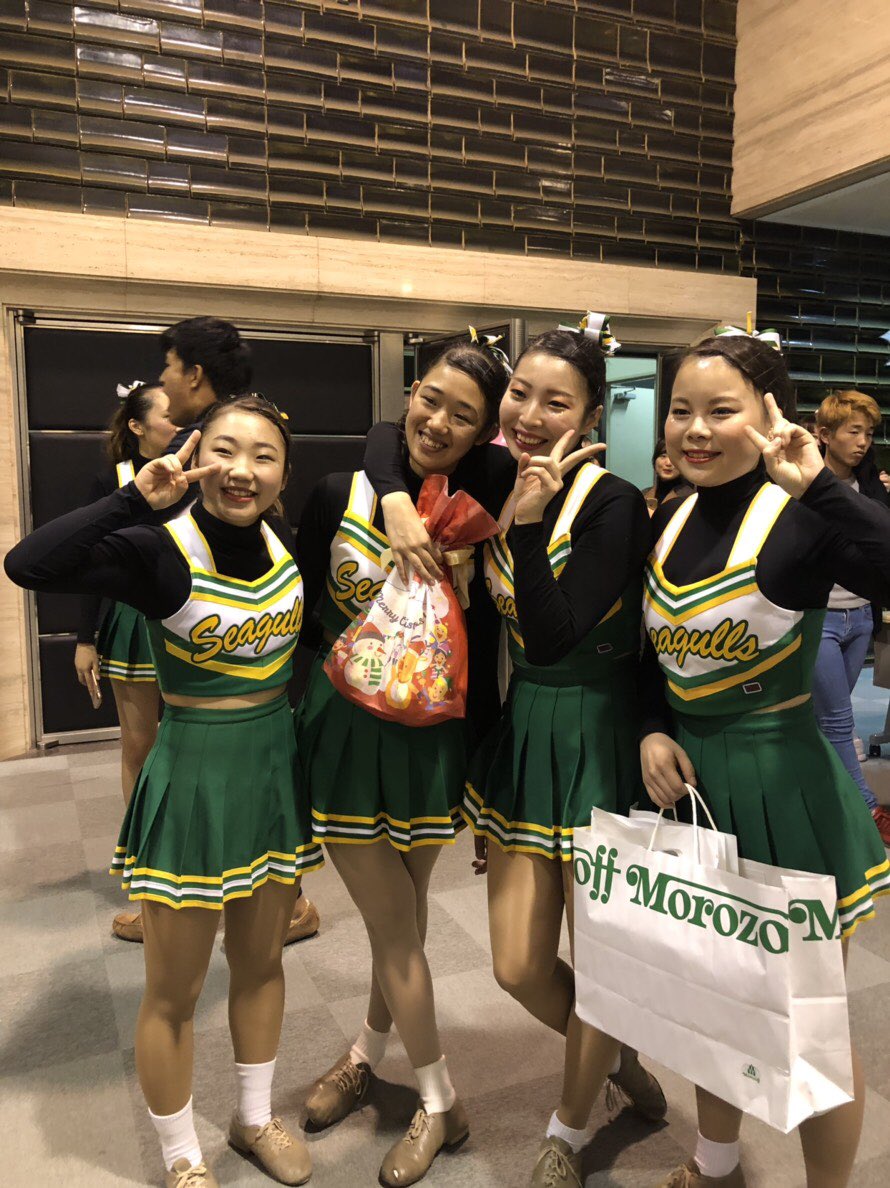 11月23日にチアリーダー部さん単独公演the dancing EXPO2018に出演させていただきました💗
多くの人にご来場いただき、本当にありがとうございました！！