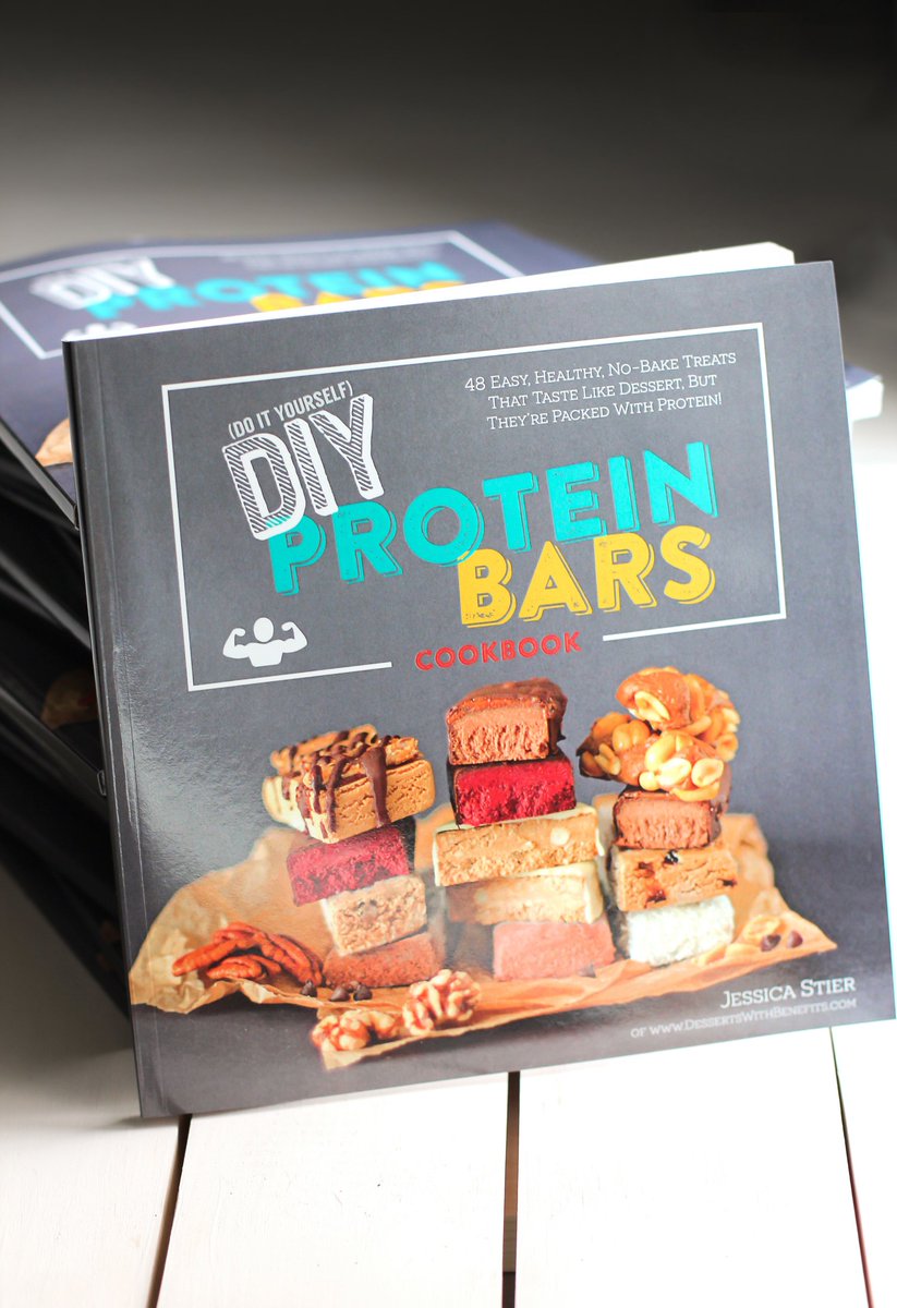dwbenefits's tweet photo. Tryin to kick your #protein bar habit? No need! Thanks to the @DIYProteinBars Cookbook with 48 #healthy, cost-effective recipes! https://t.co/erxgBqKWRa #giftidea #vegan #protein #sugarfree #fitfam #cleaneating #recipes https://t.co/etXVdIbeIR