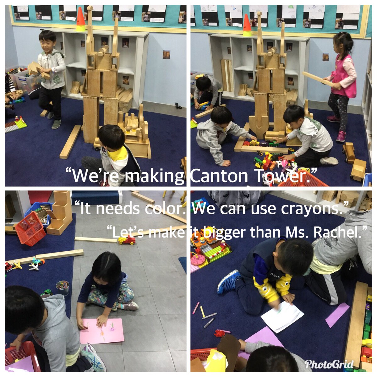amy_ece_'s tweet photo. Preschool Ss create Canton Tower to be taller than Ms. Rachel. They decorate it so it can light up and measure people to see who is the tallest. #studentagency #inquiry #pyp #math #meaurement #preschool #earlyyears #AISGZ #Ramnation #China https://t.co/IYGPA0sW2U