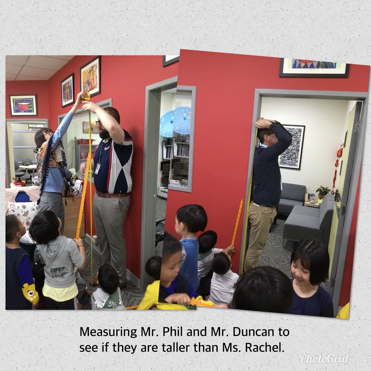 amy_ece_'s tweet photo. Preschool Ss create Canton Tower to be taller than Ms. Rachel. They decorate it so it can light up and measure people to see who is the tallest. #studentagency #inquiry #pyp #math #meaurement #preschool #earlyyears #AISGZ #Ramnation #China https://t.co/IYGPA0sW2U