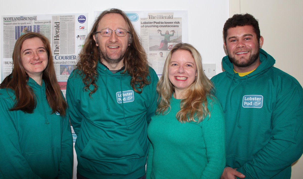 ToddFishTech's tweet photo. Sorry to be missing #LeadWithWES workshop today @WEScotland but we've just had another order for two #LobsterPods from a Scottish #ShellfishMerchant funded by #EuropeanMaritimeFisheriesFund #EMFF. We're chuffed to bits! #Innovation #Winning #WomenInSTEM https://t.co/uIL0pH7pt1