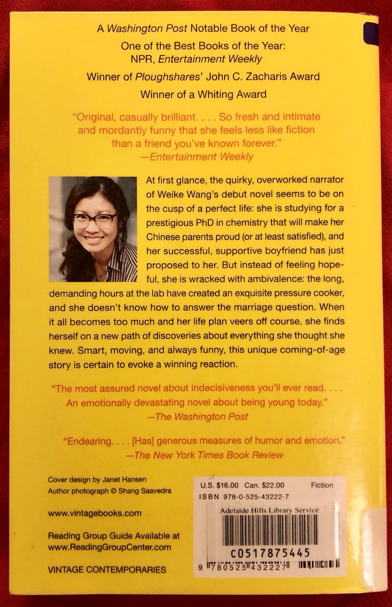 nomad_penguin's tweet photo. A distinct and quirky narrator’s voice. Her anguish is profound but it is also an honest journey of recovery. Clever, witty writing. #read2018 https://t.co/dtETAFfHUL