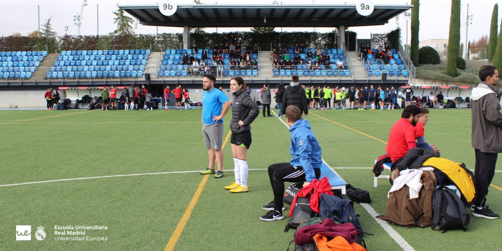 RealMadridUE's tweet photo. 📈 Get Together Tournament 2018 was a success! #gettogether18
✓ Great atmosphere
✓ Celebrated at Ciudad Deportiva de Valdebebas
✓ More than 40 nationalities
✓ 250 students and alumni
✓ 12 teams https://t.co/VFRxU5o99p