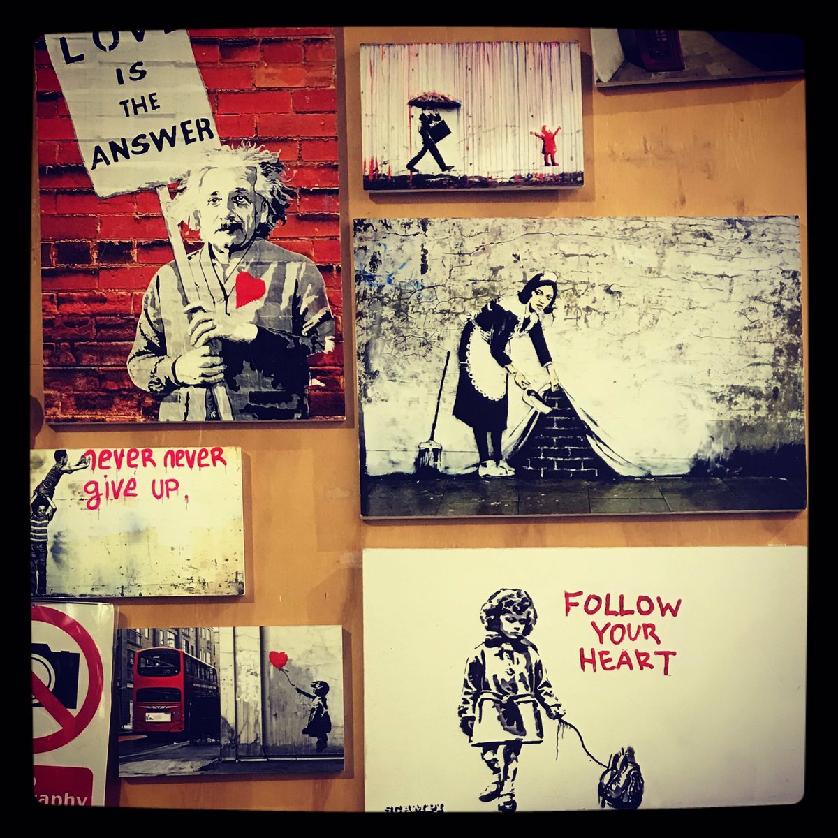 As I was browsing thru the markets on a cold day I came across these pictures &amp; the words warmed up my ♥️ it’s key to follow your heart as you walk your journey through life. I’ve followed mine &amp; will be releasing my new single on the 29th  #newmusic #singersongwriter #NEWRELEASE