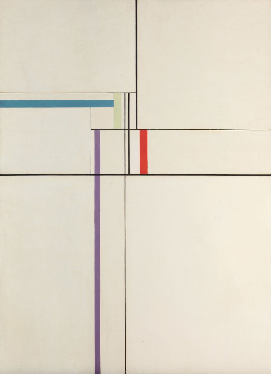 BellasArtesAR's tweet photo. A los 96 años, falleció el artista argentino Tomás Maldonado. Pintor y diseñador industrial, fue el principal teórico de la Asociación Arte Concreto-Invención. Lo recordamos con su obra "Composición", de 1950, perteneciente a la colección del Museo Nacional de Bellas Artes. https://t.co/XX2PerK2pR