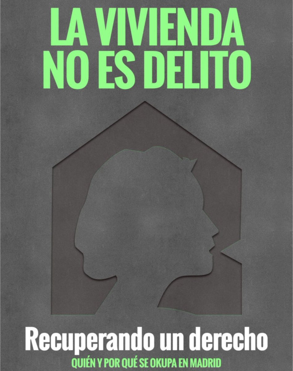 Si hay vivienda pública vacía sea por la razón que sea,potencialmente recuperable,el delito no es recuperarla.

El delito es tenerla vacía en un momento de crisis habitacional como este.Dejación de funciones se llama.

 #ViviendaNoEsDelito 
#ReglamentoViviendaEMVS
#QuéVasAVotar