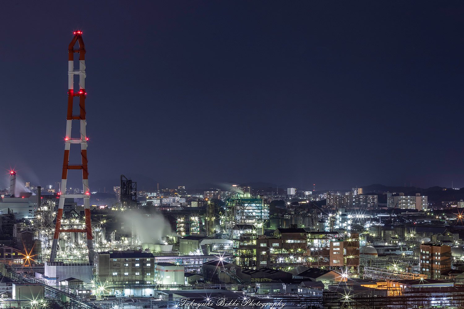 𝕋𝕒𝕜𝕒𝕪𝕦𝕜𝕚 黒崎城址からの北九州夜景 工場夜景 北九州工場夜景 黒崎城址 好きっちゃ北九州https T Co U5b6nlbkm6 Twitter
