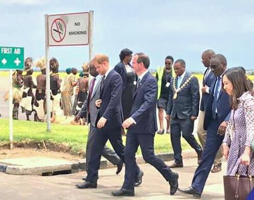 Nabsvlahakis's tweet photo. Announcing the arrival of his royal highness the duke of Sussex. #Zambialetsexplore! https://t.co/Dpxln7DRWt