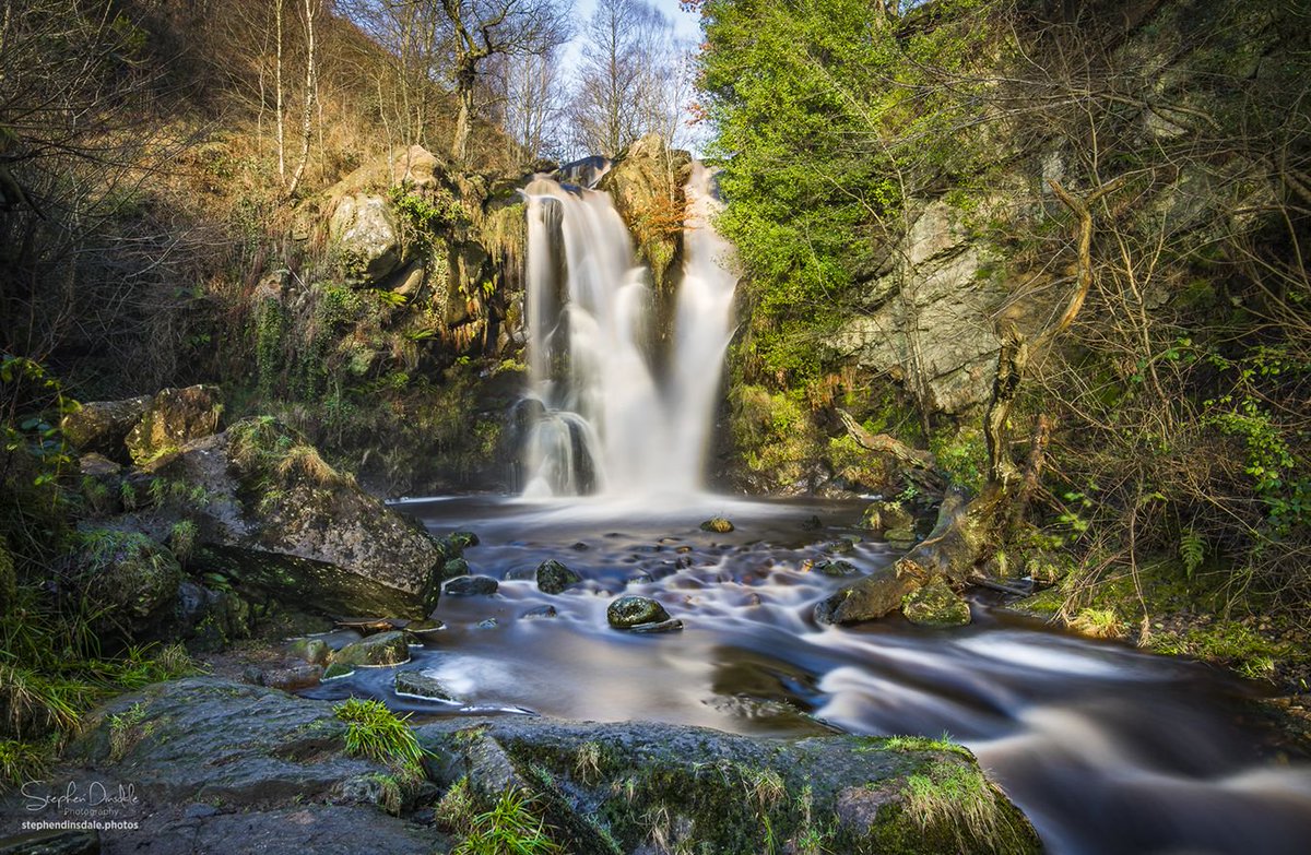 Posforth Gill #waterfall within the wonderfully named 'Valley of Desolation' <a href="/bolton_abbey/">Bolton Abbey Estate</a> 💛📷 #water #nature <a href="/bbcearth/">BBC Earth</a> <a href="/EarthandClouds/">Earth and Clouds</a> #longexposure #yorkshire #uk #landscape @BBCCountryfile