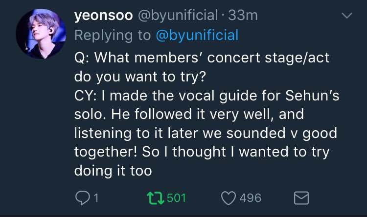 hunylicious964's tweet photo. Thank You Chanyeol For always believing in Sehun! He has always been Sehun's constant support system and visa versa❤
Hope their bond stays strong like this always!🔥❤

#HappyChanyeolDay #SEHUN  @weareoneEXO #EXO #찬열아생일축하해 #세훈 https://t.co/ERJO1BvPCe