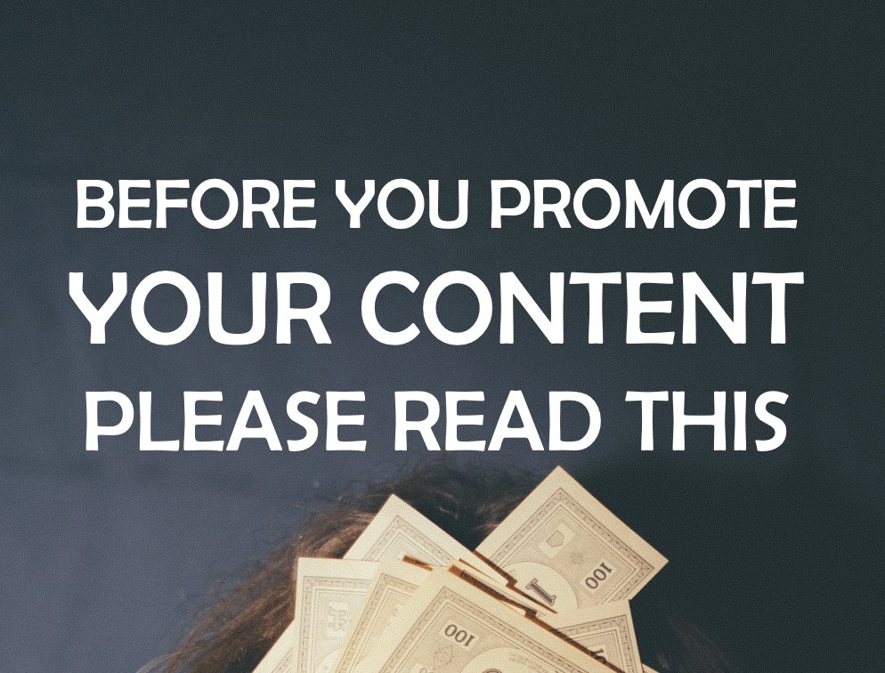 "“It’s not the best content that wins. It’s the best promoted content that wins."
Read this before you spend money on content promotion... buff.ly/2Tu2HLp

From a conversation between <a href="/markwschaefer/">Mark Schaefer</a> and me