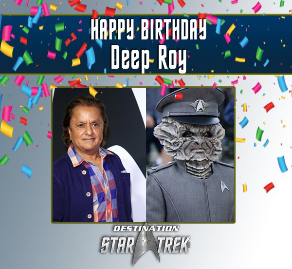 Happy birthday Deep Roy! We hope you have a great day. 