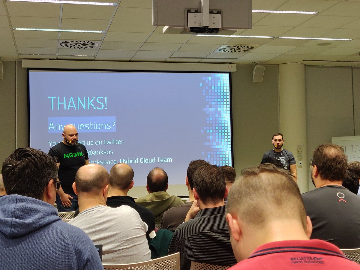 ankso's tweet photo. Speaking with @N0bo_ about vSphere Storage and vSAN on #VMwareBC2018 with a fully packed room! I enjoyed it a lot! #vsphere #ibm https://t.co/SeS7Tn48BW