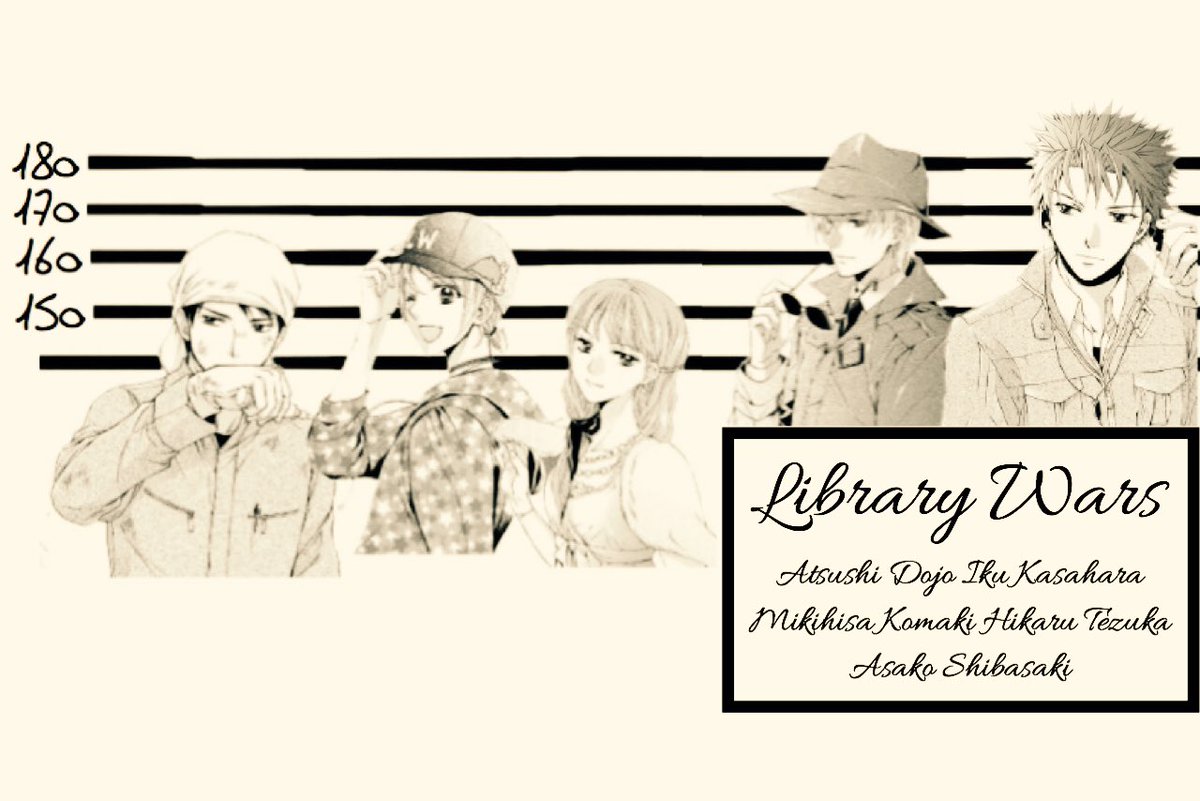 tsbtzkstshkr's tweet photo. #図書館戦争
#823Library
小説から読み取った身長を表してみた https://t.co/oZFIeaUL33