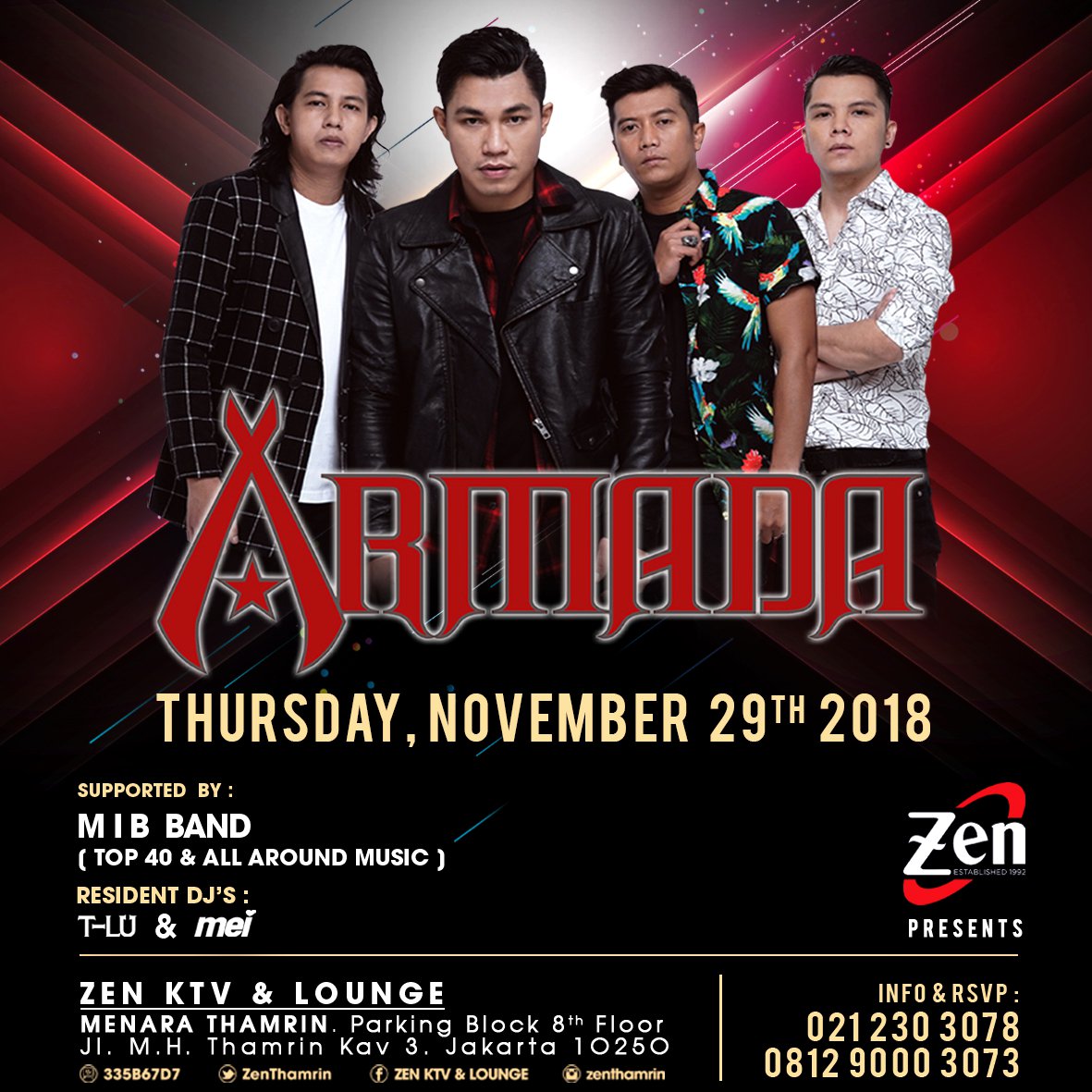 ZEN KTV & LOUNGE tweet media