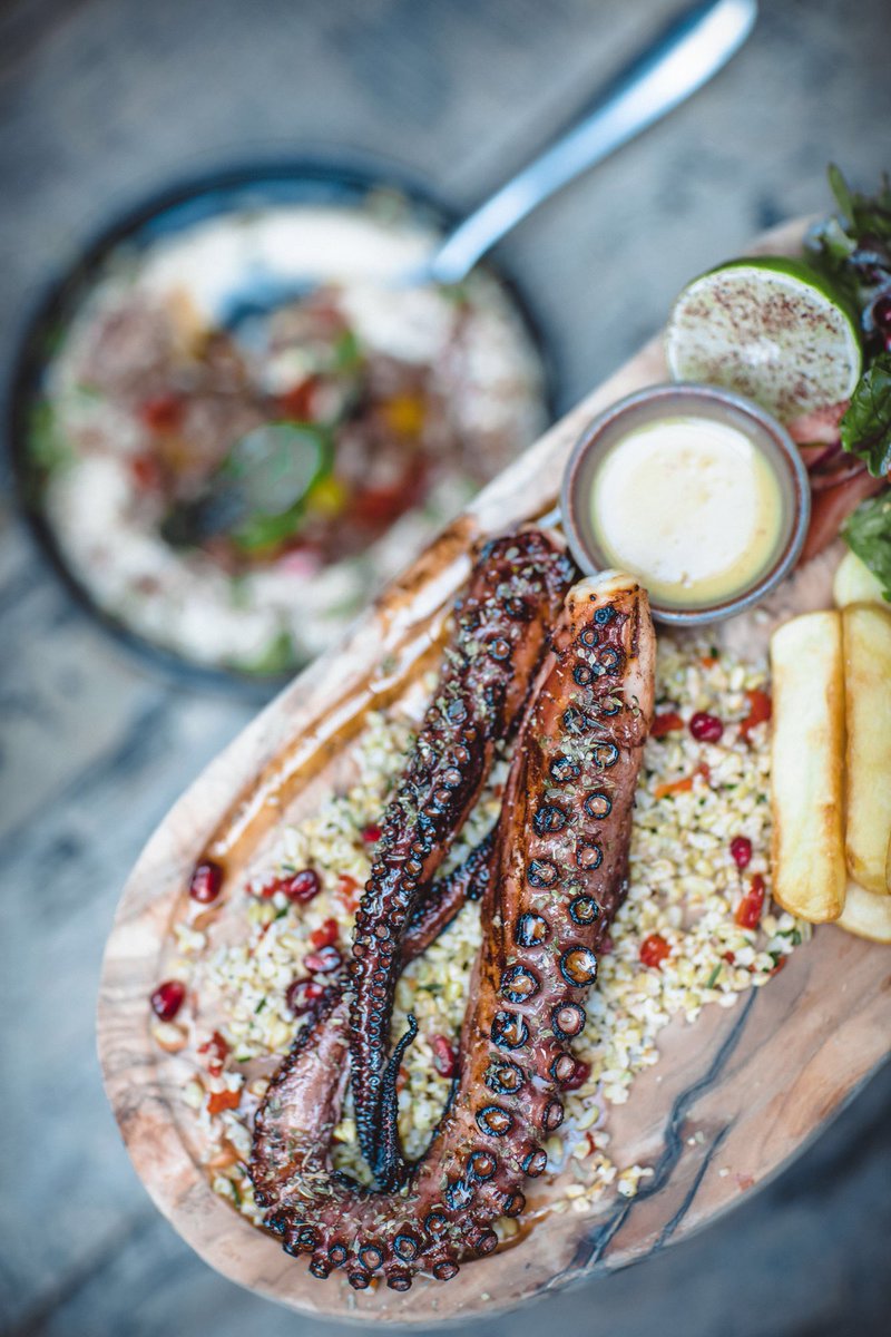 Start the week with Laz’s chargrilled octopus 🐙#Londonbul 🌺