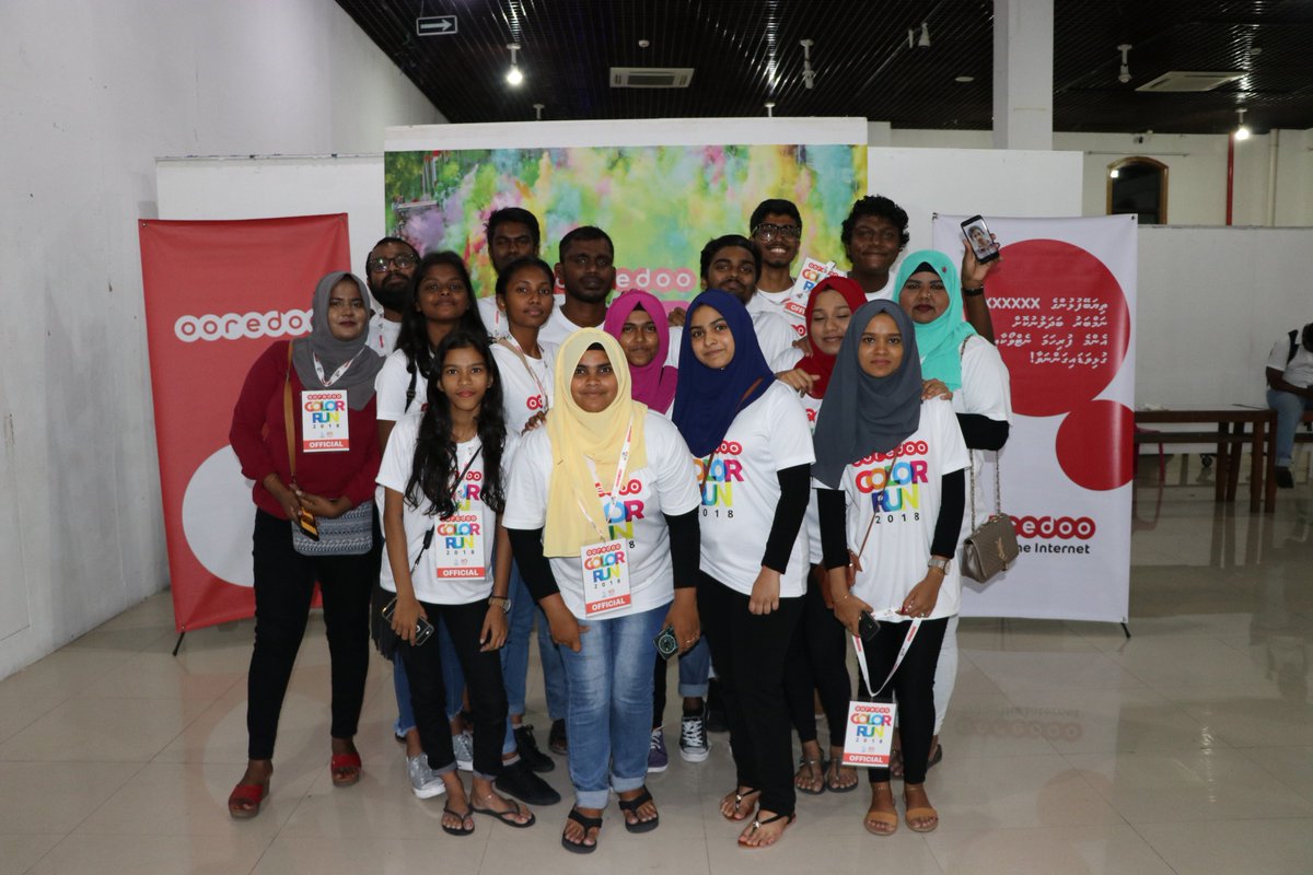 OoredooMaldives's tweet photo. A huge shout out to our Event Organizing Partner @UnixSporting for their support in making #OoredooColorRun so amazing this year! 🙌 https://t.co/JwmectcNwE