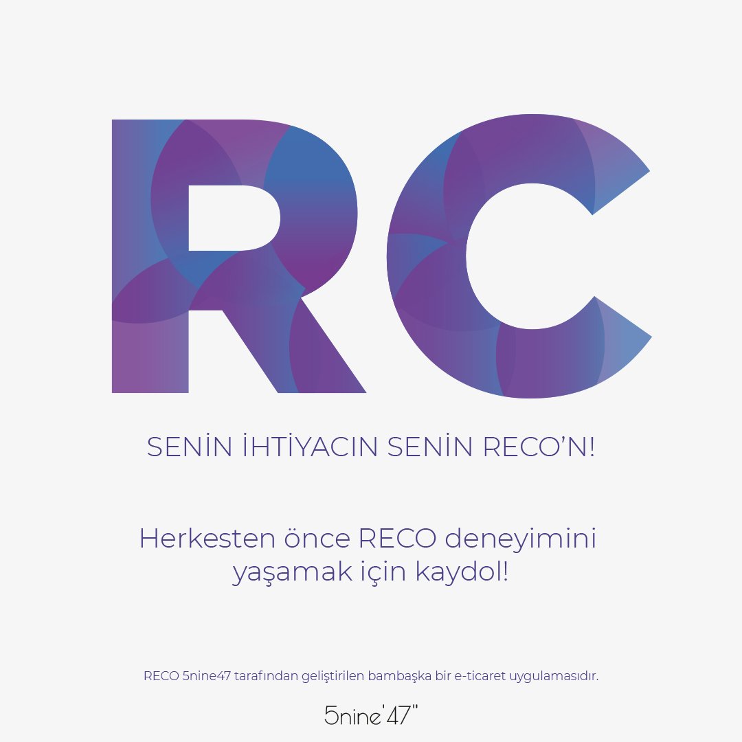 5nine47's tweet photo. RC beta sürümü için kayıt almaya başladı! Harbiden alışveriş yapmak istiyorsanız, sizleri aramızda görmek  isteriz! Kayıtlar https://t.co/x5V0Cmc3fy @reco_market https://t.co/QEkKSr8BUk