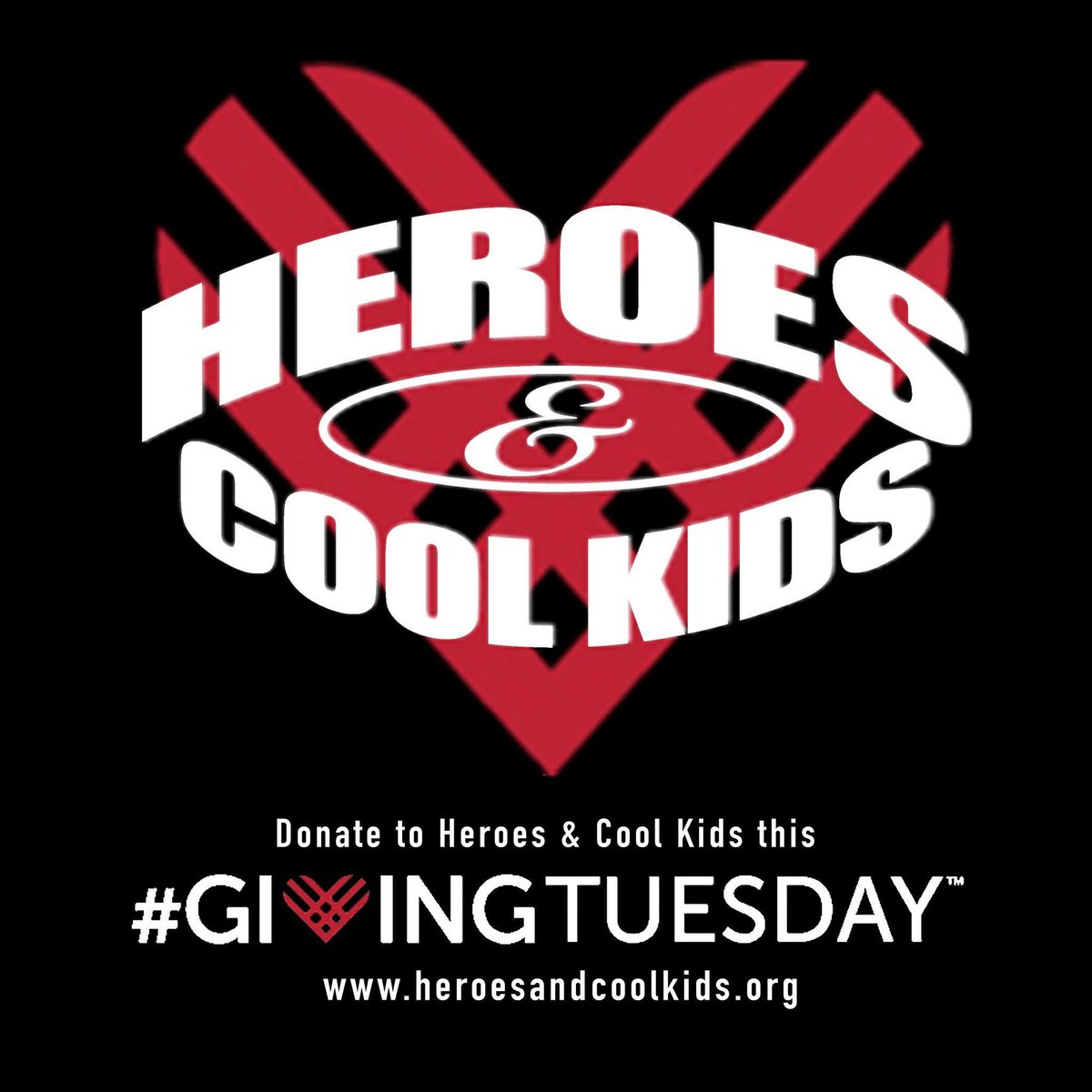 HeroesCoolKids's tweet photo. Please support Heroes &amp; Cool Kids by donating this GivingTuesday (Nov 27th) through our Facebook page and website: https://t.co/xZF0f2AWSP. #heroesandcoolkids #givingtuesday https://t.co/QcRP0Xprd0