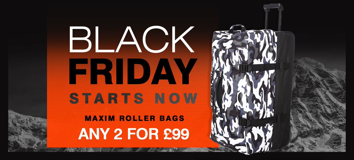 Bag our latest Black Friday deals before it's too late 🛍️

🔹 surfanic.co.uk/maxim-roller-b… 🔹
