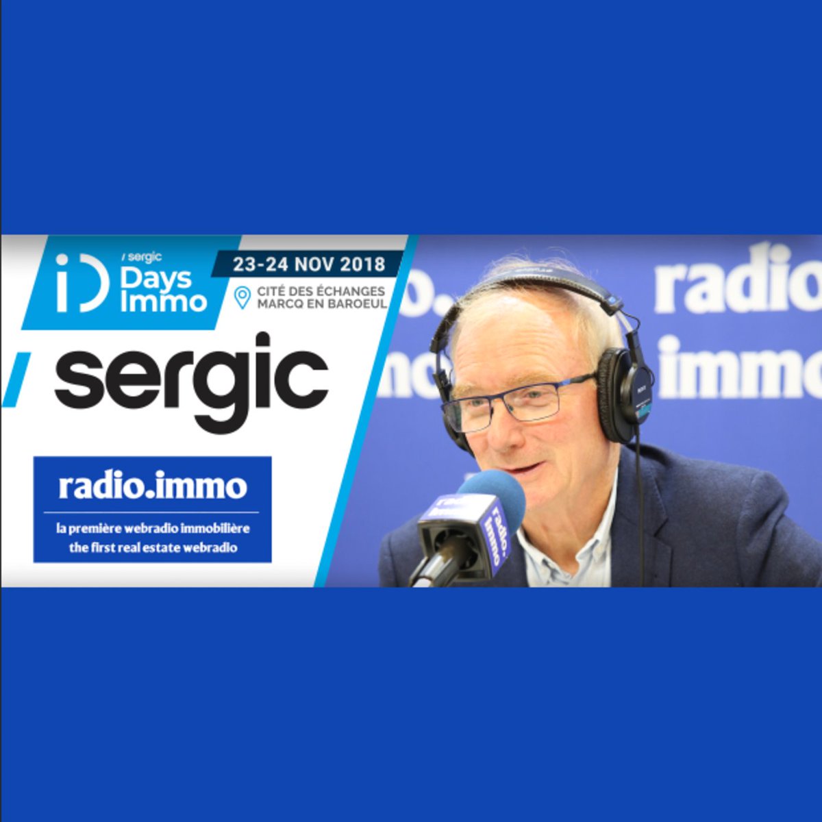 radioimmo's tweet photo. [#Daysimmo] "Les lieux génèrent des liens. On essaie d'agréger de multiples compétences avec tous les acteurs de la chaine immobilière..."
Eric DERELY, Président de @SERGIC_IMMO sur #radioimmo https://t.co/rBjLUFZ5DJ https://t.co/Nghn6xD1V6